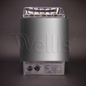 Stainless steel stove with control knob (4.5Kw) for Igneus sauna Wellisparts 2