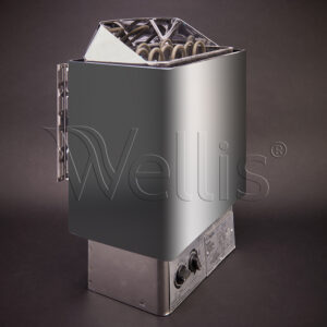 Stainless steel stove with control knob (4.5Kw) for Igneus sauna Wellisparts