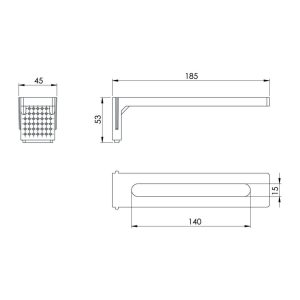 Espaceur (plastique) pour panneau avant – Image 3