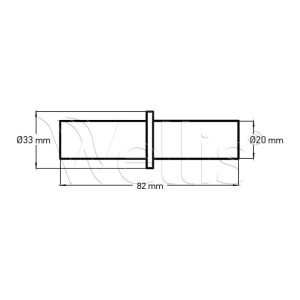 Coupling - 20 Spigot × 20 Spigot - Image 3