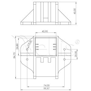 Frame fixation element upper - Image 4