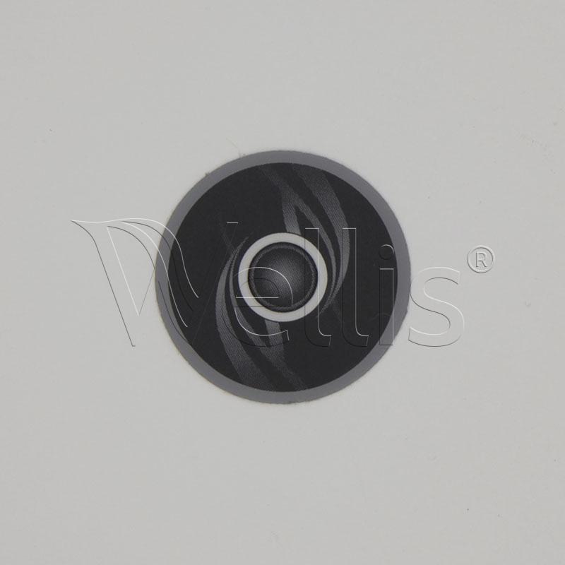 Sticker control panel 1 buton black- K110 | Wellisparts