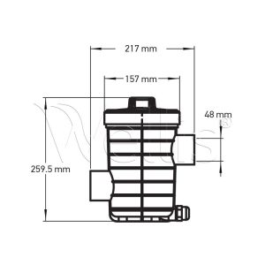 Vorfilter für Umwälzpumpe PCF100 – Bild 3