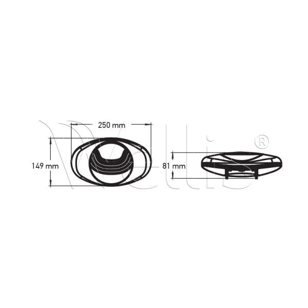 Starline pillow oval economy Wellisparts 3