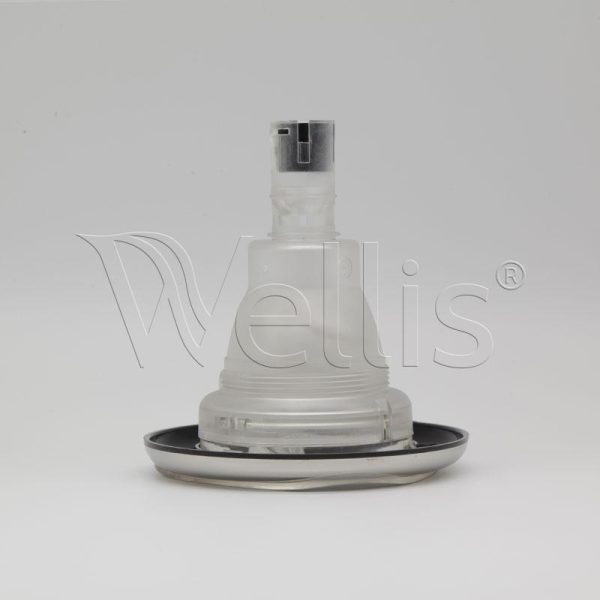 Düseneinsatz 5″ 1 Loch transparent RD Wellisparts 3