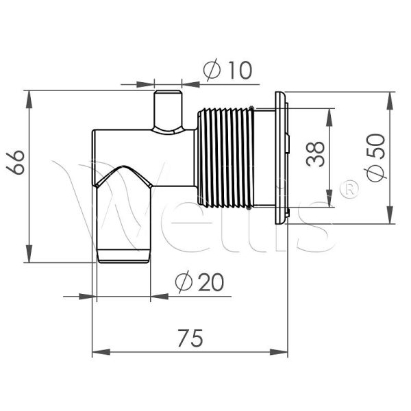 2″ jet body V3 transparent set Wellisparts 4