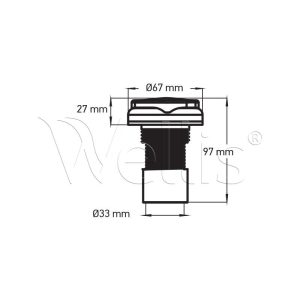 Air Regulator - light grey LED lighted RD - Image 4