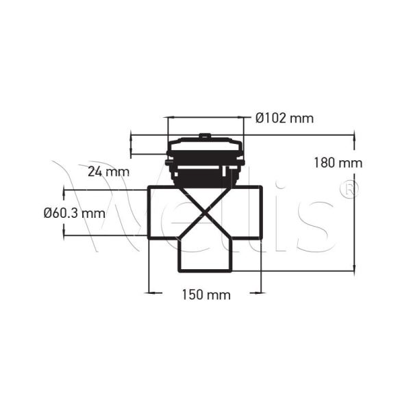 Water Diverter 60 – LED lighted V2 Wellisparts 3