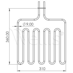 Élément de chauffage 2000 W pour sauna chauffage – Image 3