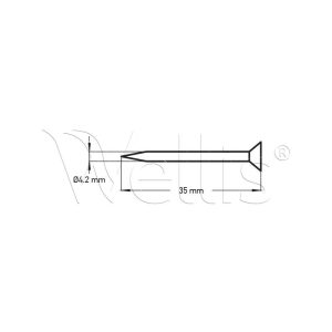 Stainless Woodscrew - 4,2 × 35 - Torx - Image 3