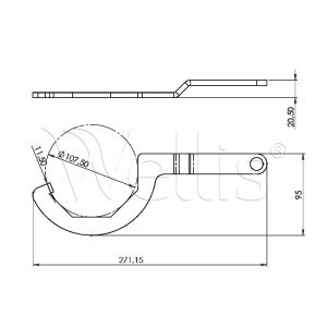 Clé de serrage pour grand jet transparent Wellisparts