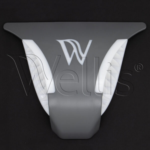 Tête d’élément d’angle avec grille décorative PeakLine Life Wellisparts