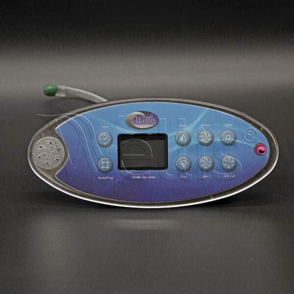 Control Panel – Oval VL802D Without stickers. Wellisparts